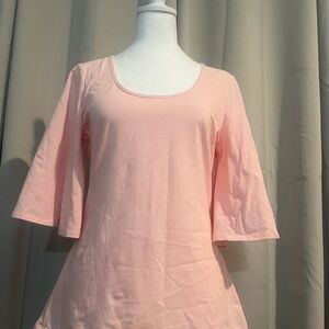 Venus 3/4 Balloon Sleeve Stretch T-shirt